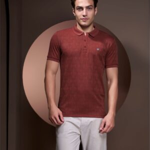 red colour t shirt